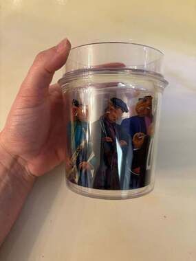 Vintage 1991 Joe Camel Presents The Hard Pack Promotional Plastic Tumbler